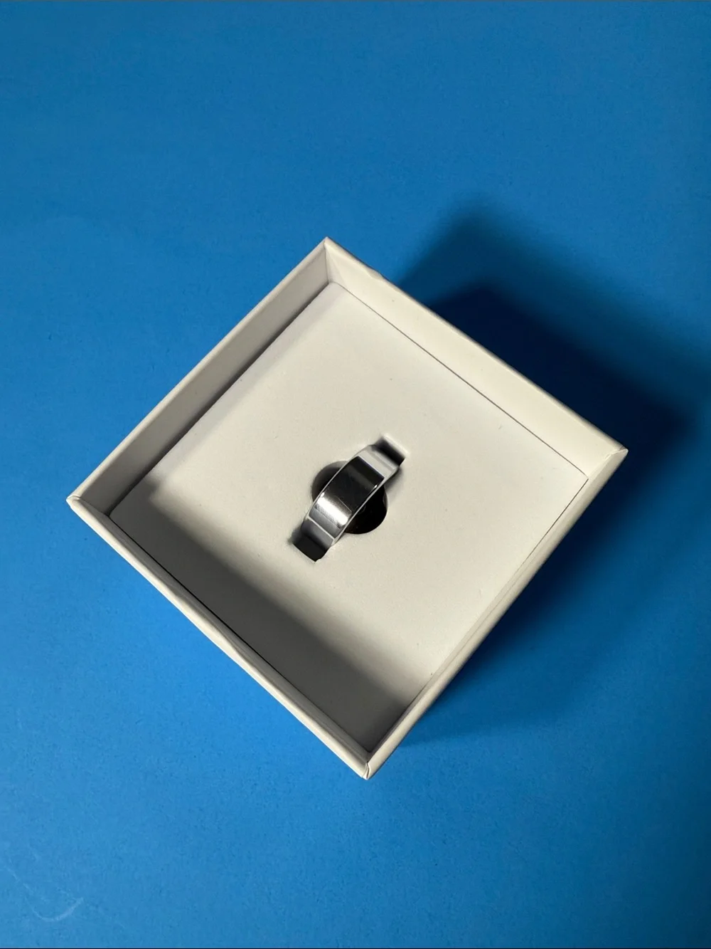 Smart Ring - Polished Stainless Steel Fitness Wearable